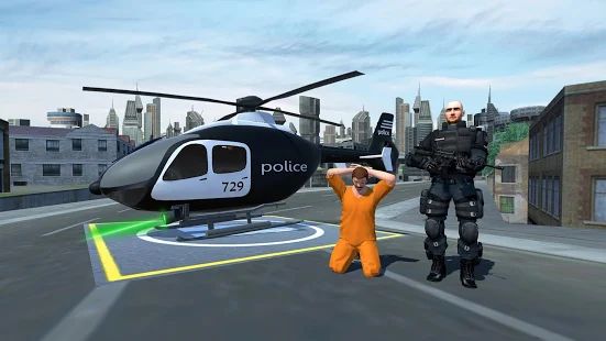 Скачать Police Heli Prisoner Transport: Симулятор полетов версия 1.0.8 apk на Андроид - Полный доступ