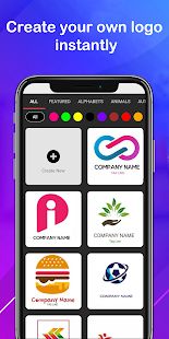 Скачать Cоздать логотип бесплатно дизайн Logo Maker 2020 версия 1.22 apk на Андроид - Встроенный кеш