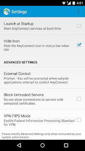 Скачать AnyConnect версия 4.9.00576 apk на Андроид - Все открыто