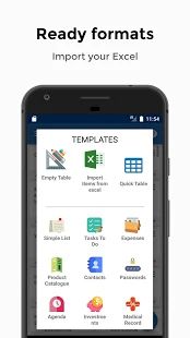 Скачать Таблица заметки - Мобильная карманная база данных версия 105 apk на Андроид - Полная