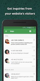 Скачать Wabi - виртуальный номер для WhatsApp Business версия 2.7.1 apk на Андроид - Без Рекламы