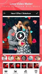 Скачать Love Video Maker : Photo Slideshow With Music версия 1.9 apk на Андроид - Все открыто