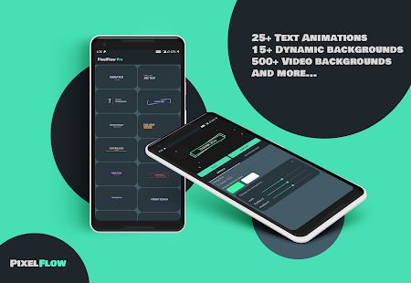 Скачать PixelFlow - Intro maker and text animator версия 2.1.9 apk на Андроид - Полная
