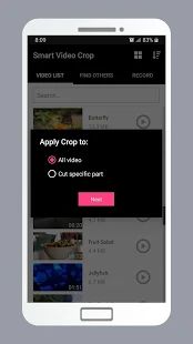 Скачать Smart Video Crop - Crop any part of any video версия 2.0 apk на Андроид - Без Рекламы