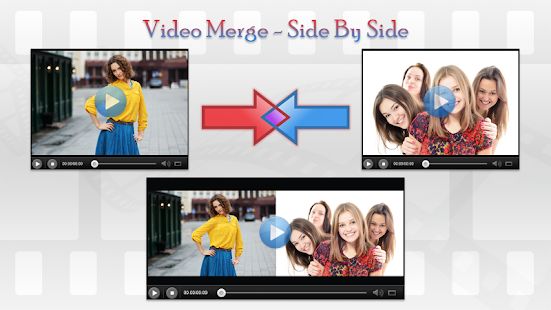 Скачать Видео слияния - Side By Side версия 1.7 apk на Андроид - Неограниченные функции