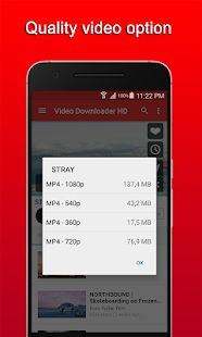 Скачать Video Downloader HD версия 1.3.9 apk на Андроид - Встроенный кеш
