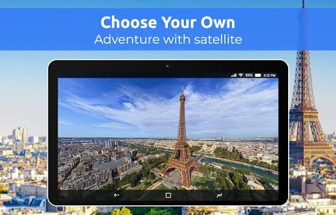Скачать Жить земной шар карта HD - Жить Кам & спутник вид версия 2.6.5 apk на Андроид - Без кеша