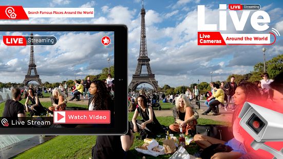 Скачать Live Cam - Живая земля Посмотреть в HD версия 2.6 apk на Андроид - Без кеша