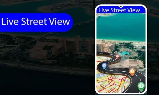 Скачать Просмотр улиц Live: GPS Навигационные карты версия 5.0 apk на Андроид - Полный доступ