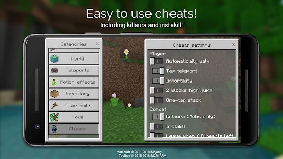 Скачать Toolbox для Minecraft: PE версия 5.4.10 apk на Андроид - Встроенный кеш