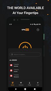 Скачать Бесплатный VPN - анонимный: VPNhub – Стрим, Игры версия Зависит от устройства apk на Андроид - Неограниченные функции