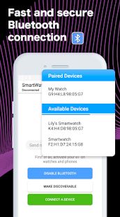 Скачать SmartWatch Sync - блютуз уведомления для часов версия Зависит от устройства apk на Андроид - Неограниченные функции