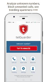 Скачать Spam Call Blocker - telGuarder версия 1.0.38 apk на Андроид - Без Рекламы