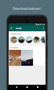 Скачать WAMR - Recover deleted messages & status download версия 0.10.8 apk на Андроид - Без Рекламы