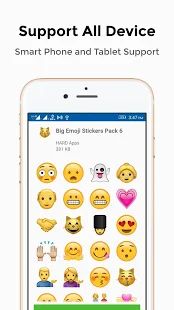 Скачать Big Emoji Stickers For Whatsapp версия 1.0.43 apk на Андроид - Полный доступ