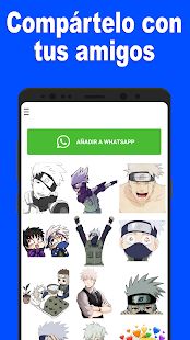 Скачать Stickers de Naruto en Whatsapp - Dattebayo версия 9.8 apk на Андроид - Встроенный кеш