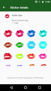 Скачать Стикеры WAstickerApps Kisses in Love версия 1.6 apk на Андроид - Полная