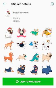 Скачать Best Dog Stickers for WhatsApp WAStickerApps версия 1.7 apk на Андроид - Без Рекламы