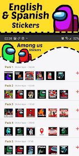 Скачать Among us Stickers - Best Stickers версия 1 apk на Андроид - Все открыто