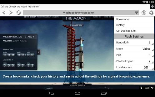 Скачать Photon флэш-плеер и браузер версия 5.9 apk на Андроид - Без Рекламы