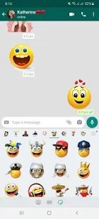 Скачать Emoji : наклейки для WhatsApp - WAStickerapps версия 1.7 apk на Андроид - Все открыто