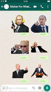 Скачать Putin Stickers For Whatsapp версия 2.0 apk на Андроид - Встроенный кеш