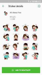 Скачать Love Story Stickers - WAStickerApps версия 1.0 apk на Андроид - Разблокированная