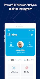 Скачать InLog - Кто смотрел мой профиль Instagram версия 1.0 apk на Андроид - Все открыто