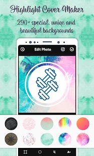 Скачать Highlight Cover Maker - Covers For Instagram Story версия 1.0.3 apk на Андроид - Без Рекламы