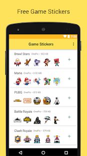 Скачать Игровые наклейки для WhatsApp - WAStickerApps версия 1.0.2 apk на Андроид - Разблокированная