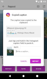 Скачать Repost Photo & Video for Instagram версия 1.1.4 apk на Андроид - Неограниченные функции