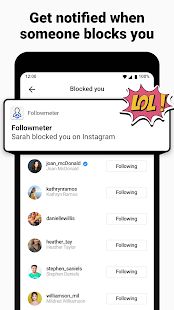 Скачать FollowMeter - Unfollowers Analytics for Instagram версия 4.3 apk на Андроид - Неограниченные функции