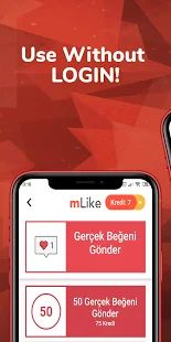 Скачать mLike - бесплатные лайки без входа версия 0.0.5 apk на Андроид - Встроенный кеш