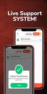 Скачать mLike - бесплатные лайки без входа версия 0.0.5 apk на Андроид - Встроенный кеш