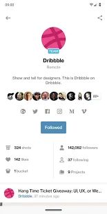 Скачать Dribbble версия 1.5.3-production apk на Андроид - Без кеша