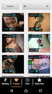 Скачать Tattoo my Photo 2.0 версия 3.1.4 apk на Андроид - Неограниченные функции