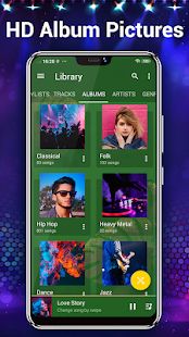 Скачать Музыкальный плеер - Бесплатная музыка и MP3-плеер версия 1.8.0 apk на Андроид - Неограниченные функции