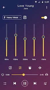 Скачать Музыкальный плеер - MP3-плеер и аудио-плеер версия 1.1.4 apk на Андроид - Полная