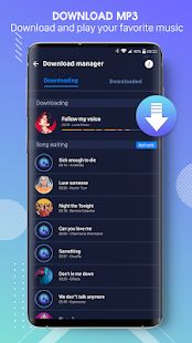 Скачать Music Downloader - Музыкальный плеер версия 1.2.5 apk на Андроид - Полный доступ