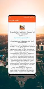Скачать Shayx Muhammad Sodiq Muhammad Yusuf maruzalari MP3 версия 1.1 apk на Андроид - Разблокированная