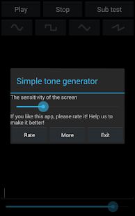 Скачать Простой генератор звука версия 1.20 apk на Андроид - Полный доступ