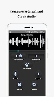 Скачать Mp3, WAV шумоподавитель, без шума аудио конвертер версия 0.5.8 apk на Андроид - Полная