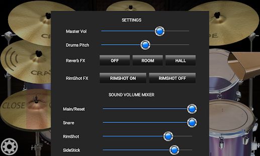 Скачать Simple Drums Rock - Симулятор барабанов версия 1.6.4 apk на Андроид - Все открыто