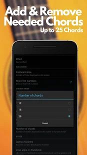 Скачать Real Guitar App - Виртуальный симулятор гитары Pro версия 2.2.5 apk на Андроид - Без кеша