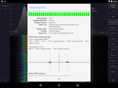 Скачать SDR Touch -Живое оффлайн радио версия 2.72 apk на Андроид - Все открыто